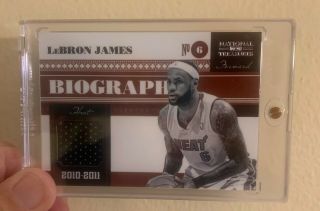 Lebron James Miami Heat 2011 Basketball Card