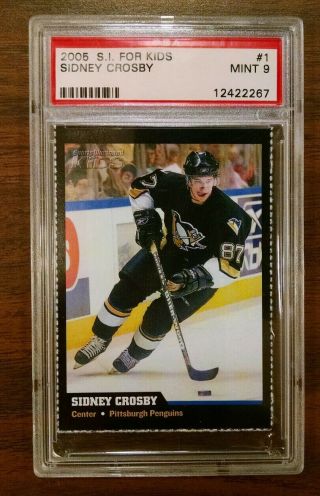 2005 Sports Illustrated For Kids 1 Sidney Crosby Psa 9