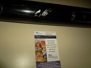 Craig Biggio Signed Louisville Slugger Black Baseball Bat JSA M35594 Astros 2