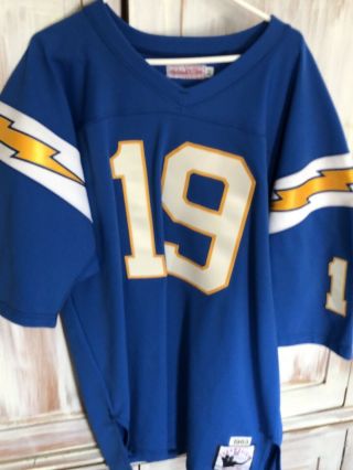 San Diego Chargers Lance Alworth Mitchell & Ness Nfl Throwback Jersey 1963
