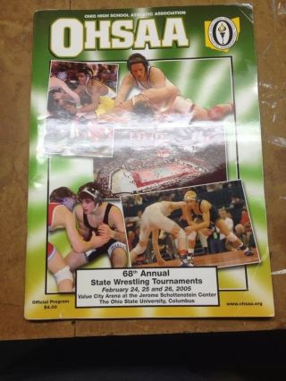 Ohio State Wrestling Program 2005 Ohsaa