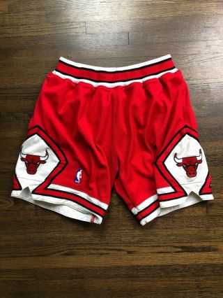 Mitchell & Ness Chicgao Bulls Shorts 1997 - 98 Chicago Bulls Size 40 (m) Hardwood