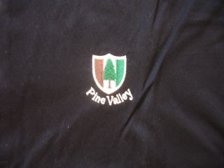 Pine Valley Golf Course Official Black Polo Shirt - Mens Large 2