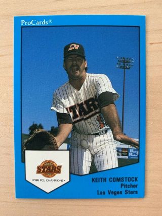 1989 Procards Keith Comstock 14 As Seen On Espn