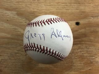 Gregg Allman Single Signed Autographed Oml Baseball - Psa/dna Bas Guarantee