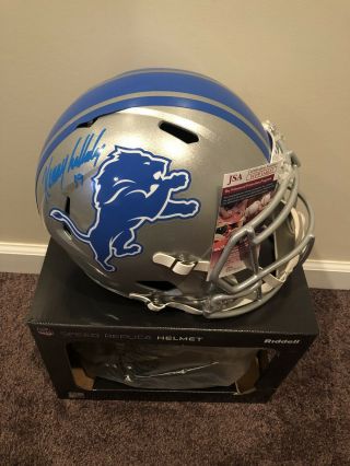 Kenny Golladay Signed Detroit Lions Full Size Speed Helmet Nfl Star W/ Jsa
