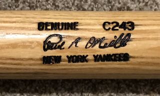 Paul O’Neill Game Issued C243 Louisville Slugger 35” Baseball Bat 2