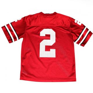 Nike Team Ohio State Buckeyes 2 Womens Size S OSU Football Home Red Jersey 2