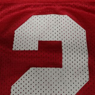 Nike Team Ohio State Buckeyes 2 Womens Size S OSU Football Home Red Jersey 5