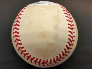 MIKE PIAZZA Signed Official NL MLB BASEBALL Autographed Auto JSA Early Sig 4