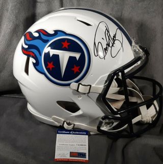 Derrick Henry Signed Tennessee Titans Full Size Authentic Helmet Psa/dna Itp