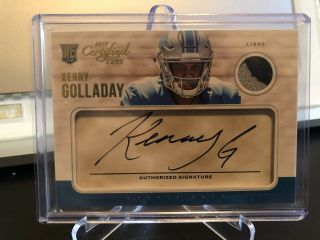 2017 Certified Cuts Kenny Golladay Rookie Autograph Card (201/299)