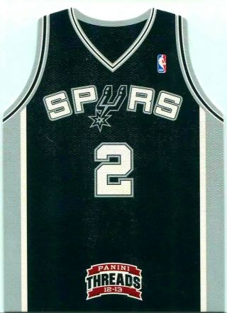 Kawhi Leonard Sp Rc 2012 - 13 Panini Threads Spurs Raptors Die Cut Rookie Red Hot