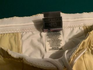 Orleans SAINTS Size 40 Short Game Worn /Issue Drawstring NIKE Football Pants 6