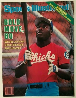 Sports Illustrated July 14,  1986 - Bo Jackson