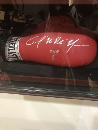Tommy Morrison autographed boxing Glove Rocky Balboa Creed Sylvester Stallone 5