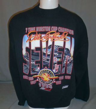 Dale Earnhardt Sr 3 Goodwrench Vintage Sweatshirt Seven Time Champion Size 2xl