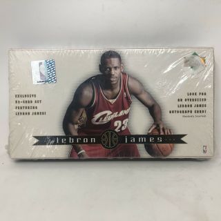 2003 - 04 Upper Deck Lebron James Rookie Factory 32 Card Box Set
