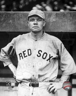 Babe Ruth Boston Red Sox 8x10 Licensed Photo York Yankees