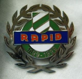Football Club FC Rapid Wien Austria 100 years anniversary pin badge 2