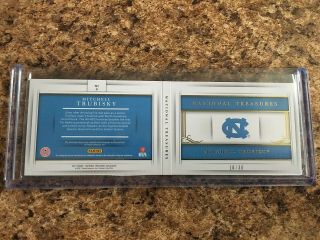 Mitchell Trubisky 2017 National Treasures Rc Auto Booklet 10/30 1/1 Bears UNC 2