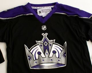 Boys Los Angeles Kings Hockey Jersey Size Youth Large / XL 2