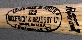 Bob Gibson Signed “67 WS Champs Game 7 HR” Signature Model Baseball Game Bat JSA 8