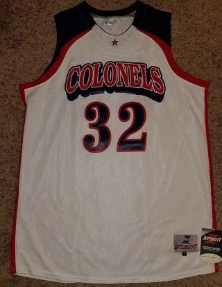 Kentucky Colonels Aba Basketball Team Authentic Intensity Jersey Adult Large