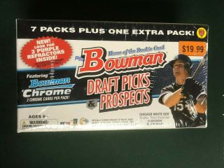 2009 Bowman Draft Picks and Prospects Baseball Factory Retail Blaster Box 2