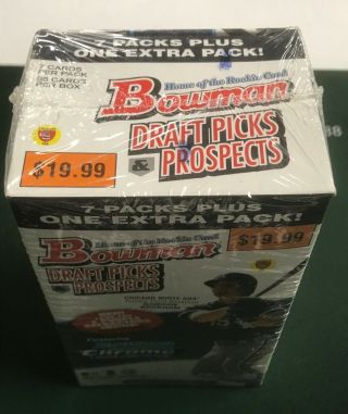 2009 Bowman Draft Picks and Prospects Baseball Factory Retail Blaster Box 3