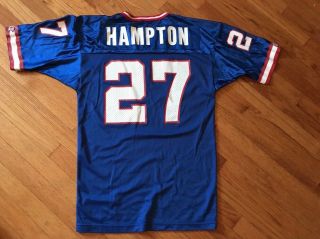 Rodney Hampton 27 York Giants Hampton Jersey Adult Size 40