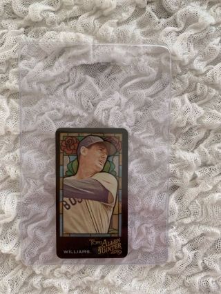 Ted Williams 2019 Topps Allen & Ginter Stained Glass Mini Ssp /25 Rip Red Sox