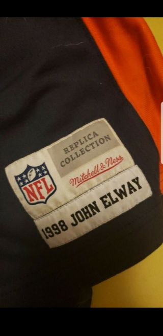 John Elway Denver Broncos Mitchell & Ness Jersey 2