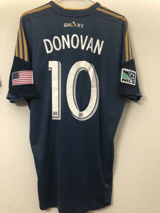 La Galaxy 10 Donovan Mls Football Shirt Soccer Jersey Men’s Xl Usa National
