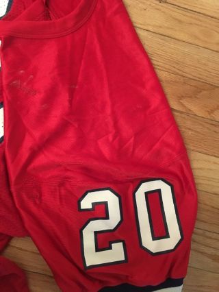 Cornell Big Red NCAA Vintage Russell Athletic Game Football Jersey 5