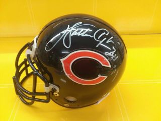 Walter Payton Signed Autograph Chicago Bears Authentic Mini Helmet Wpf