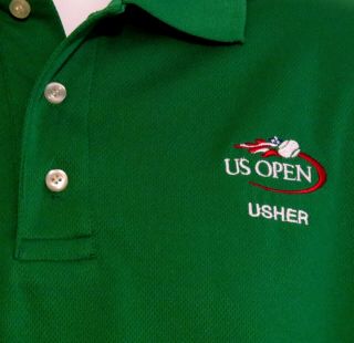 Official Us Open Tennis Staff Usher Polo Men 