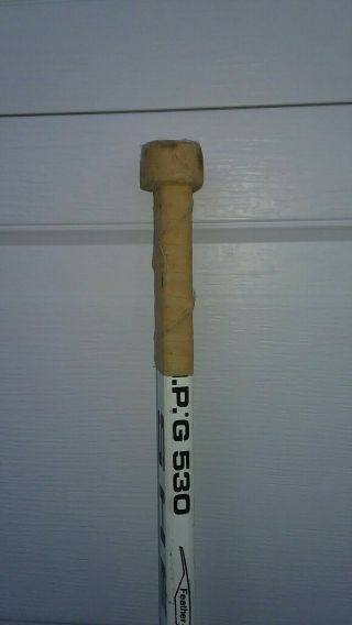 Vintage hockey game goalie stick 