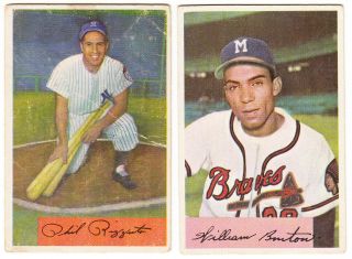 1954 Bowman First And Last Cards In This Set 1 Phil Rizzuto And 224 Bill Br
