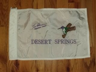 Golf Flag Course Flown Flag Desert Springs Golf Club