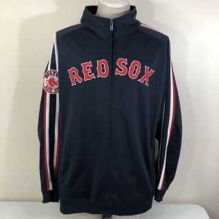 Stitches Boston Red Sox Full Zip Track Jacket Men 