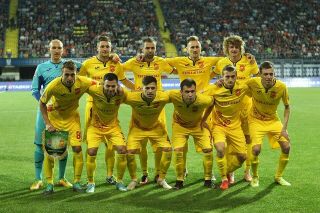 FC INGULETS Ukraine 2018/19 Match Worn shirt jersey maglia camiseta 55 KOVALIOV 6