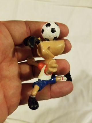 Vintage Team Usa Soccer Dog Mini Figure Toy 1992 1994 World Cup 90s Rare Futbol