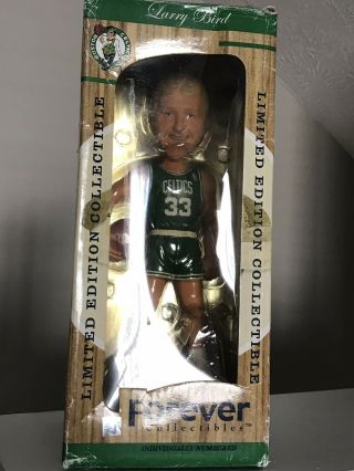 Larry Bird Boston Celtics " Hardwood Classics " Ticket Base Vintage Bobble Head