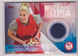 Sweet 2016 Topps Olympic Elena Delle Donne Relic Card Wnba Multiples