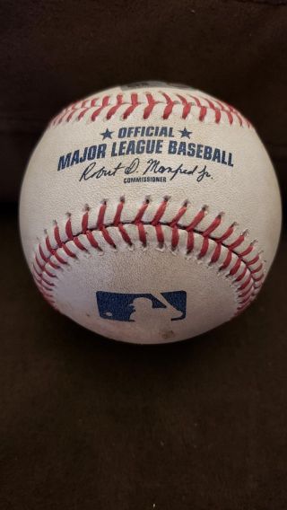 Gregory Polanco Pittsburgh Pirates /Chicago Cubs (Lester) 4/26/17 G.  U.  Baseball 3