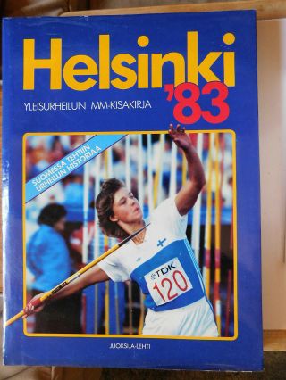 1983 World Chs Track Field Athletics Helsinki X2 Yleisurheilu Athletisme