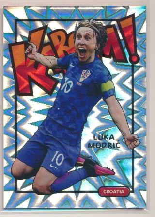 Luka Modric 2017 - 18 Panini Select Soccer Kaboom Insert No.  10 E8