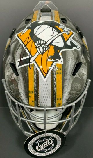 Matt Murray Signed Autographed Pittsburgh Penguins Hockey Goalie Mask Jsa