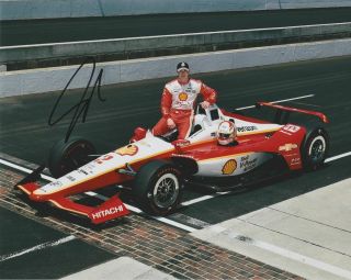 2019 Josef Newgarden Signed Shell Chevy Dallara Indy 500 Qualifying 8x10 Photo